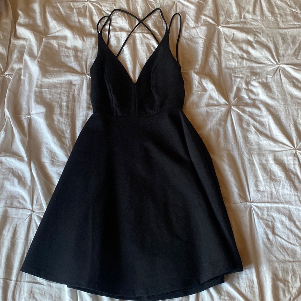 Black Windsor Homecoming Dress